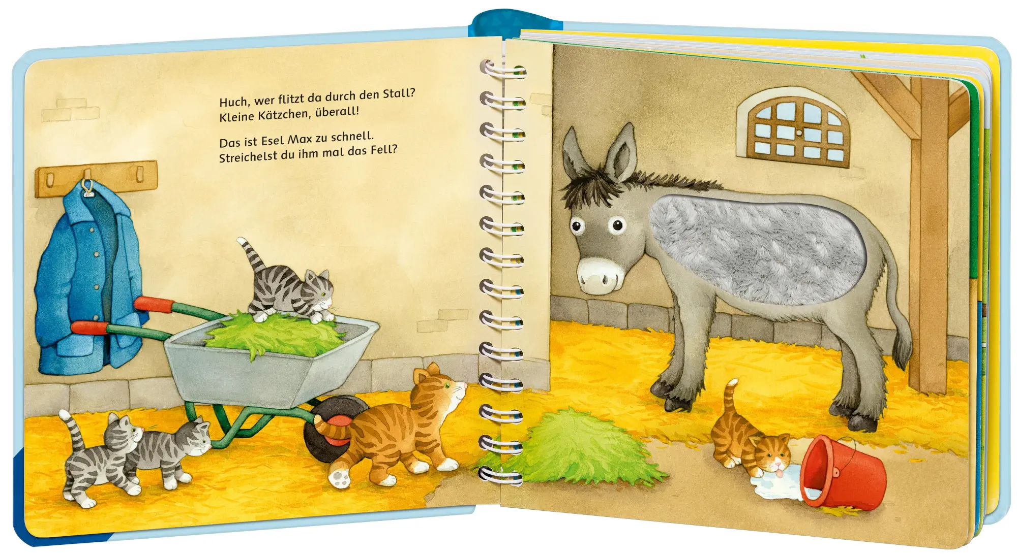 Bild: 9783473420230 | Mein großes Fühlbuch: Meine Lieblingstiere, Spielbuch ab 18...