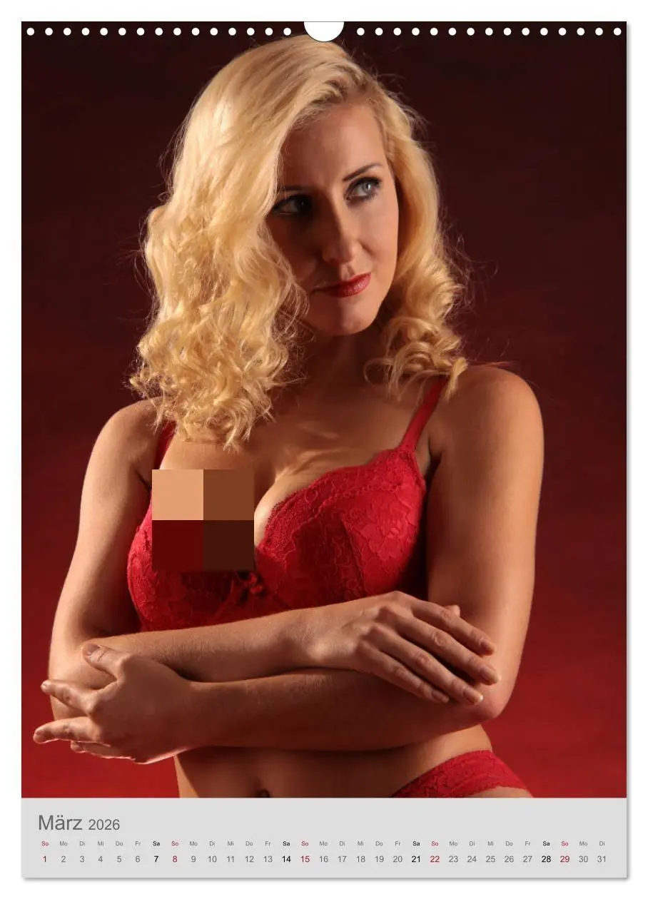 Bild: 9783516390230 | Wäsche rot weiß (Wandkalender 2026 DIN A3 hoch), CALVENDO...