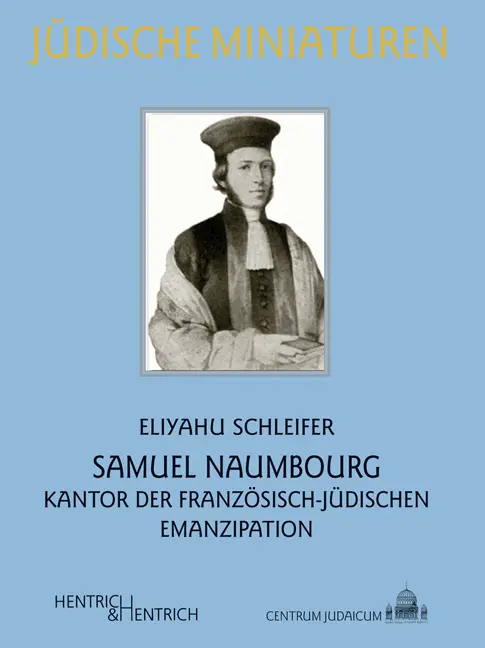 Cover: 9783955650230 | Samuel Naumbourg | Kantor der französisch-jüdischen Emanzipation