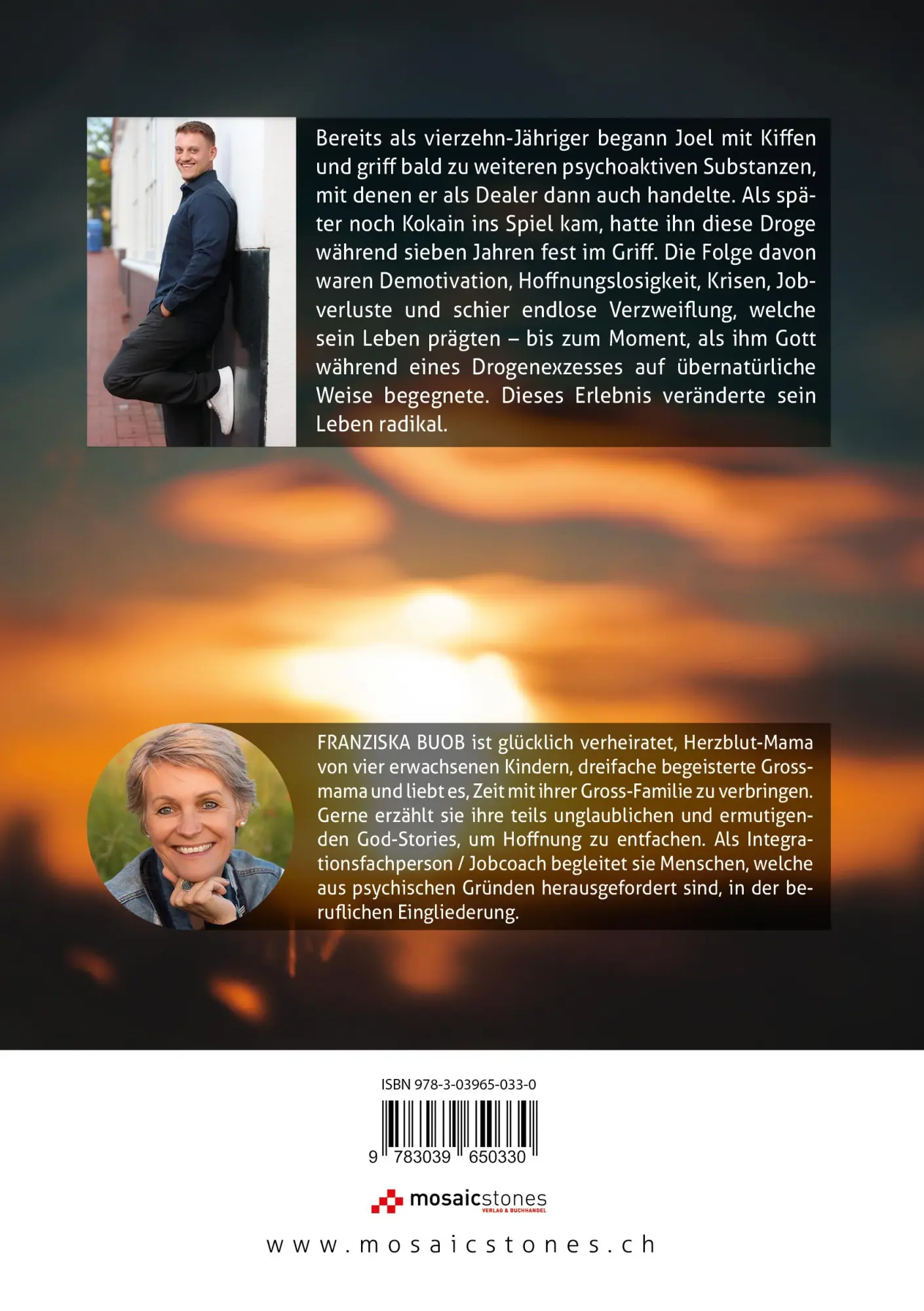 Rückseite: 9783039650330 | Joel - Befreit aus der Drogensucht | Franziska Buob | Broschüre | Buch