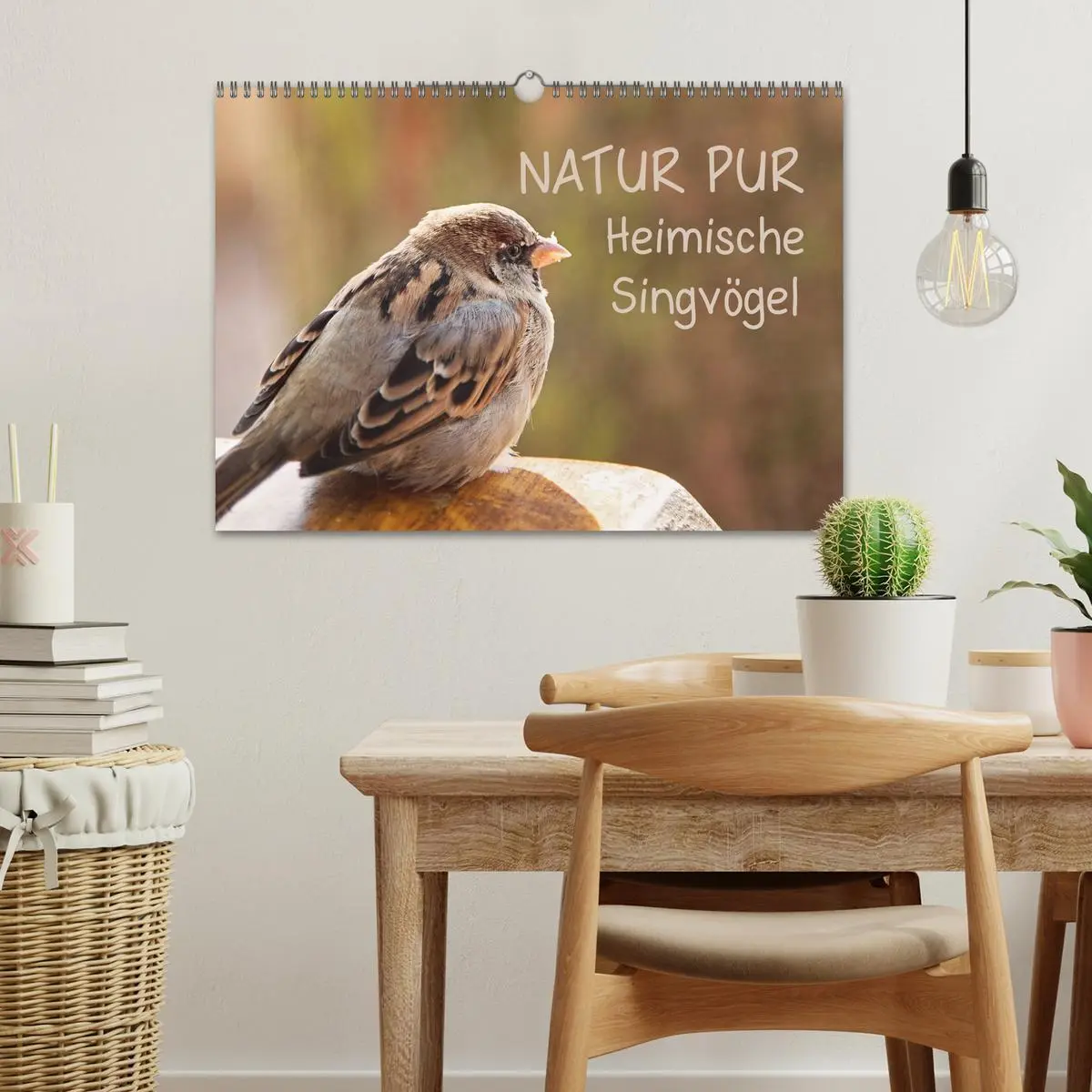 Bild: 9783516070330 | NATUR PUR Heimische Singvögel (Wandkalender 2026 DIN A3 quer),...