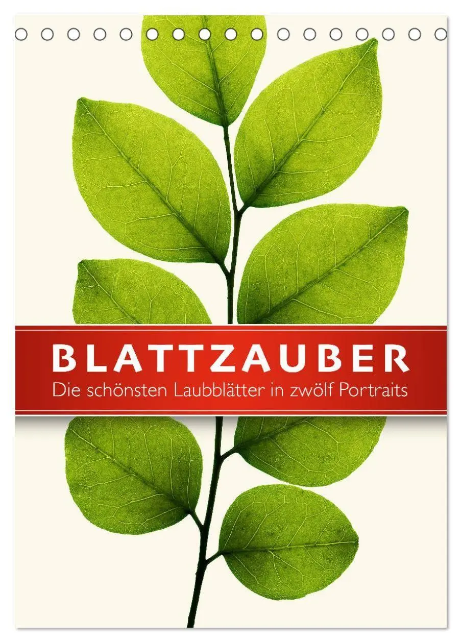 Cover: 9783569850330 | Blattzauber (Tischkalender 2027 DIN A5 hoch), CALVENDO Monatskalender
