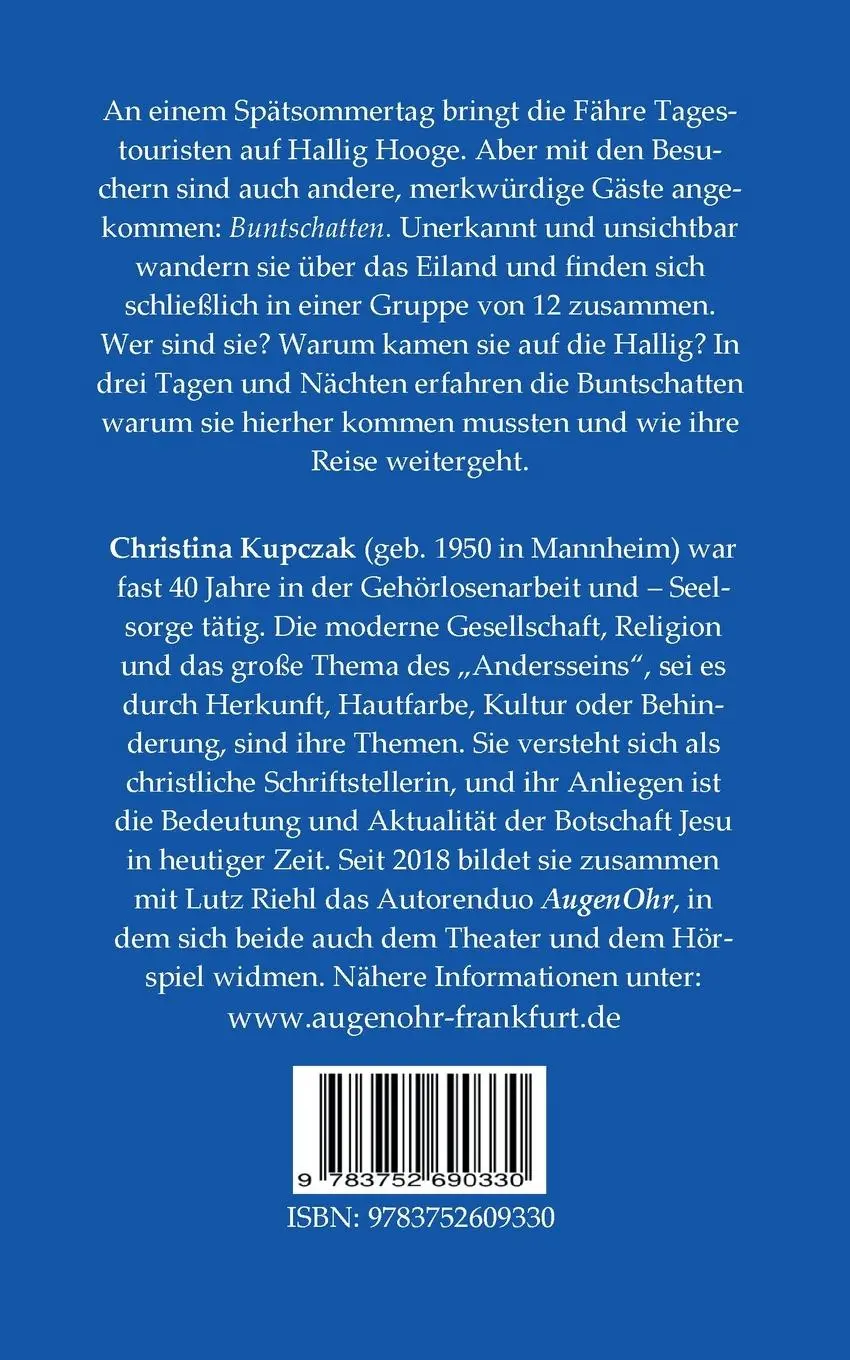 Rückseite: 9783752690330 | Überfahrt | Eine phantastische Erzählung aus Nordfriesland | Kupczak