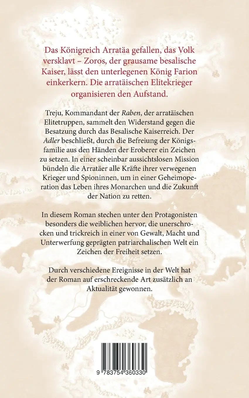 Rückseite: 9783754360330 | Aufstand der Vögel | König in Ketten | Götz Adrian | Taschenbuch