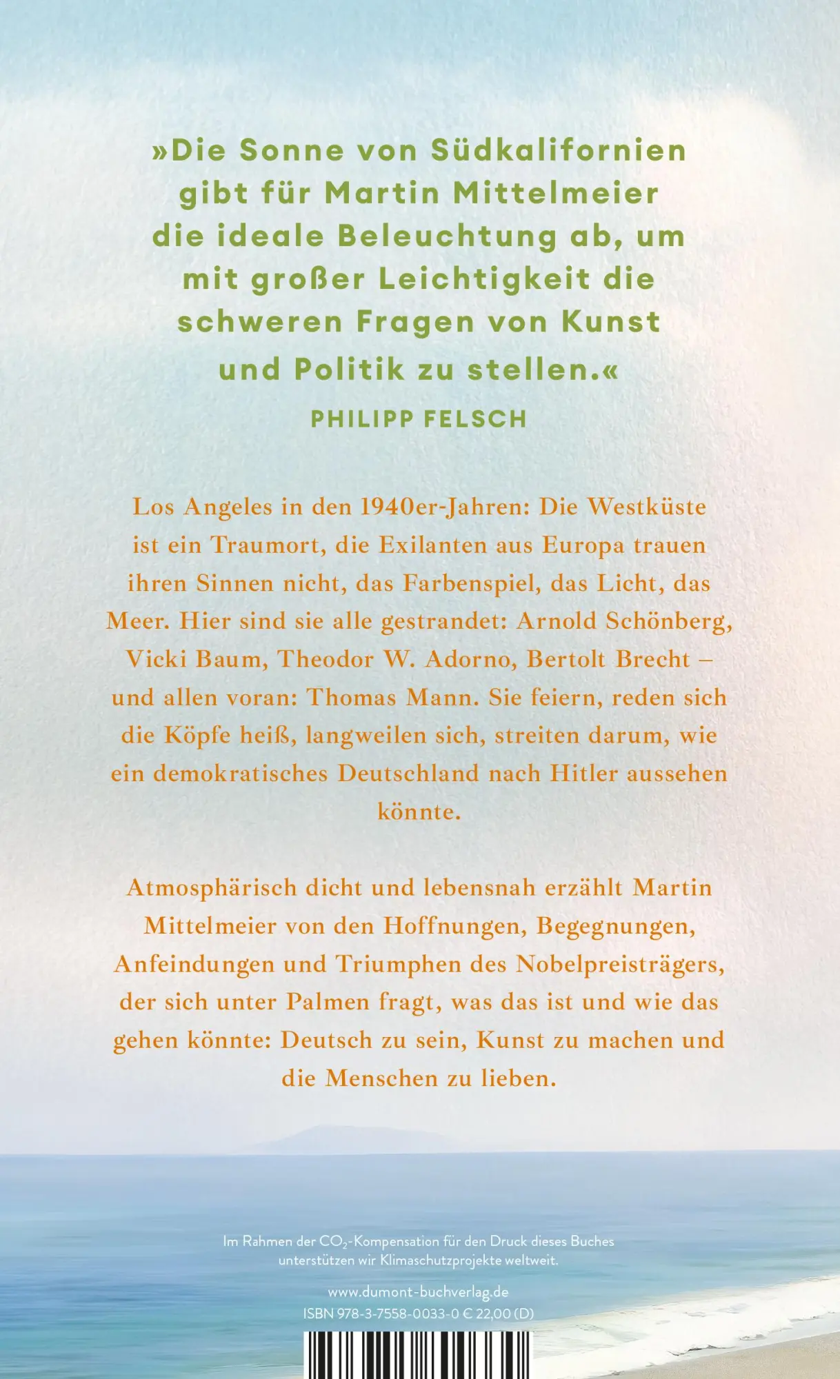 Rückseite: 9783755800330 | Heimweh im Paradies | Thomas Mann in Kalifornien | Martin Mittelmeier