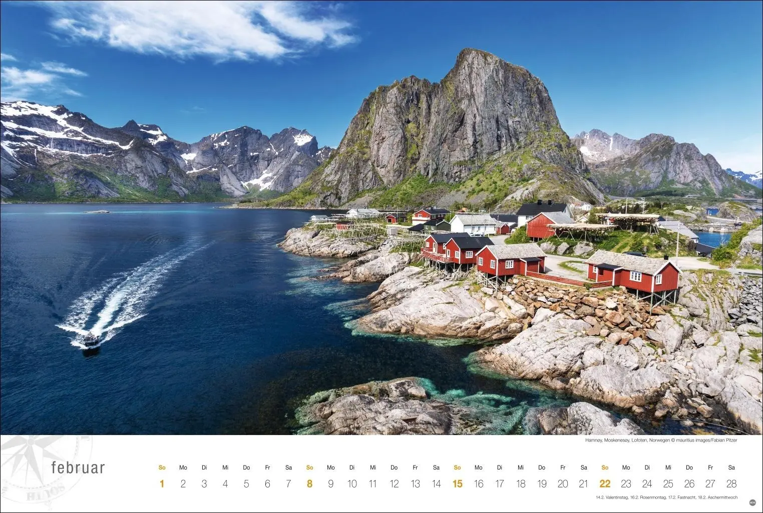 Bild: 9783756410330 | Skandinavien Globetrotter Kalender 2026 - Von stillen Wäldern, Seen...