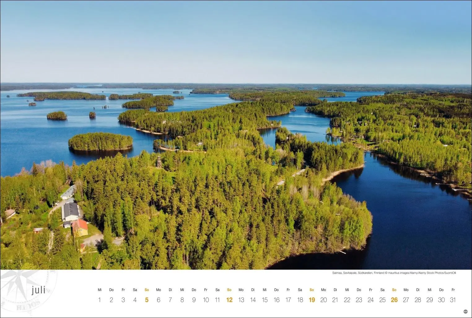 Bild: 9783756410330 | Skandinavien Globetrotter Kalender 2026 - Von stillen Wäldern, Seen...