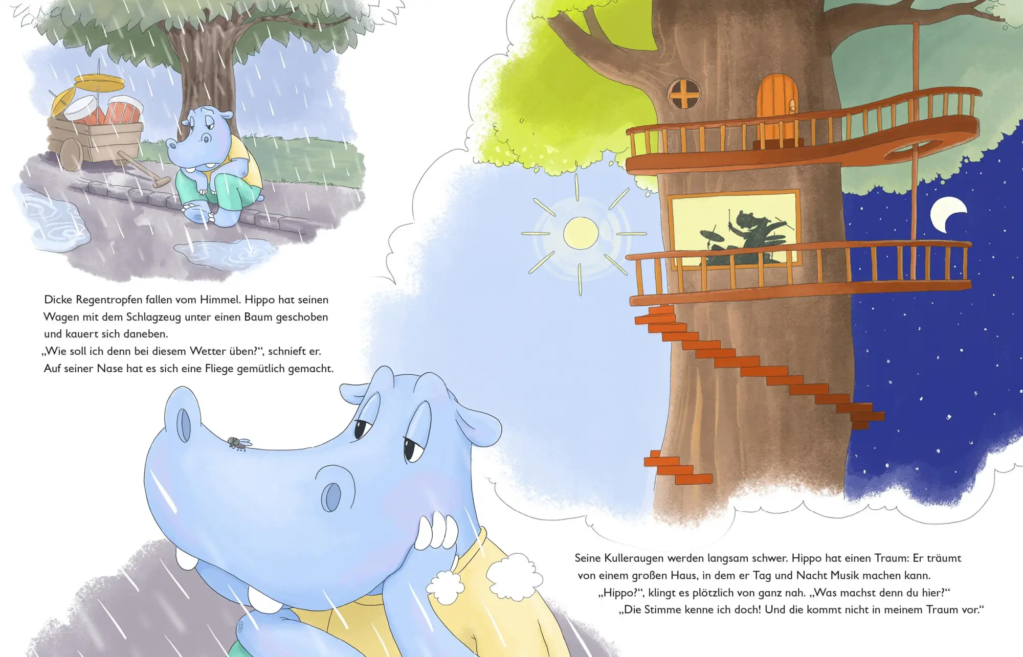 Bild: 9783903300330 | Hippo gibt ein Konzert | Ferdinand Auhser | Buch | 32 S. | Deutsch