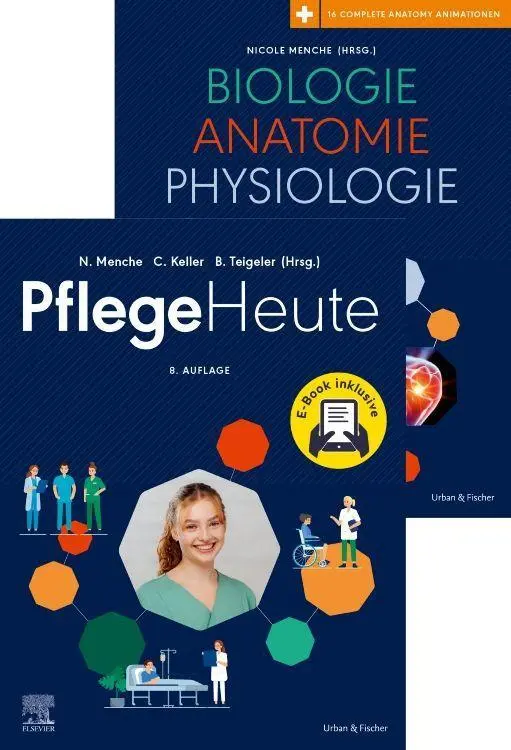 Cover: 9783437550430 | Set Pflege Heute 8. A + E-Book und BAP 10.A. + E-Book | Menche (u. a.)