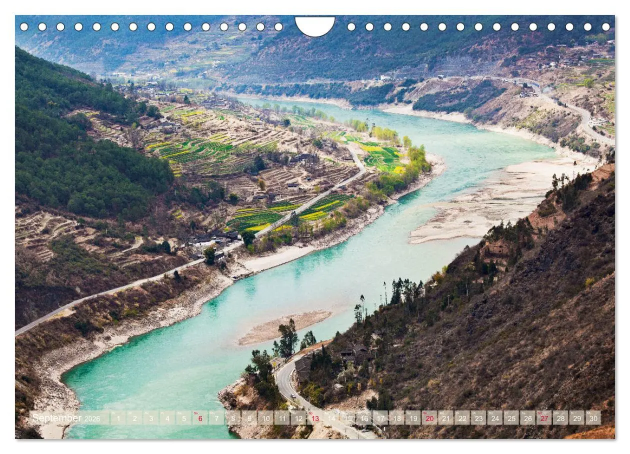 Bild: 9783457800430 | Yunnan - Das andere China (Wandkalender 2026 DIN A4 quer), CALVENDO...