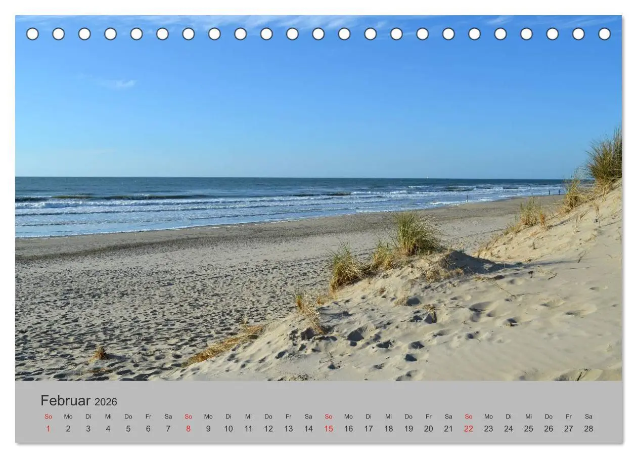 Bild: 9783457970430 | Impressionen von Texel (Tischkalender 2026 DIN A5 quer), CALVENDO...