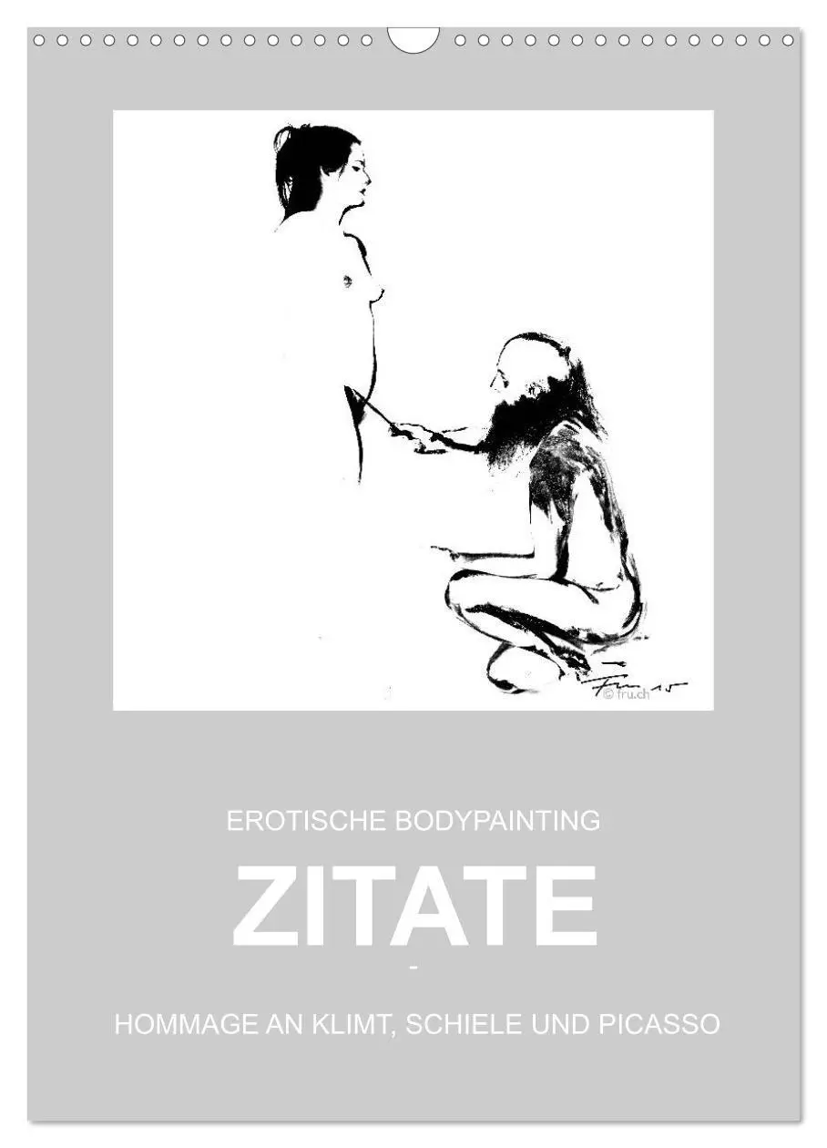 Cover: 9783516440430 | EROTISCHE BODYPAINTING ZITATE - HOMMAGE AN KLIMT, SCHIELE UND...