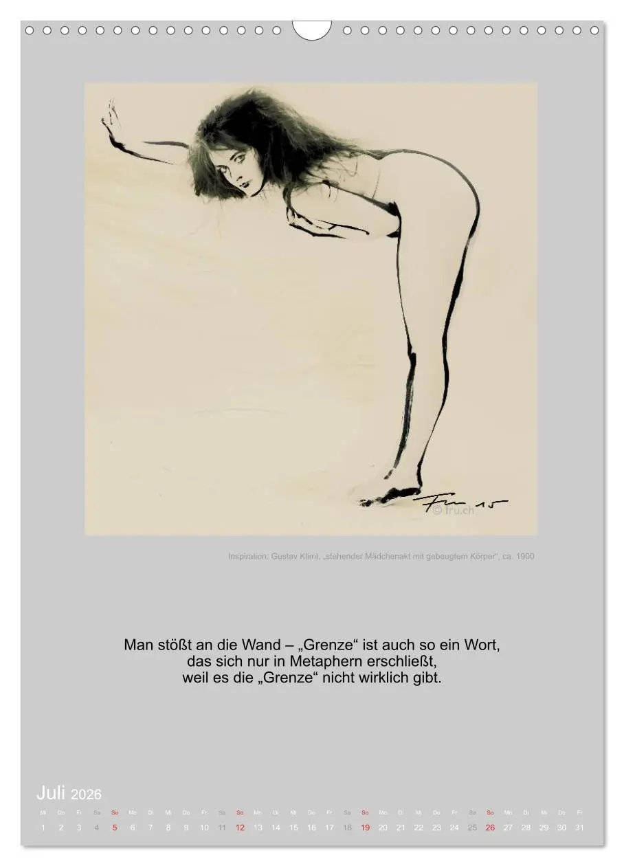 Bild: 9783516440430 | EROTISCHE BODYPAINTING ZITATE - HOMMAGE AN KLIMT, SCHIELE UND...
