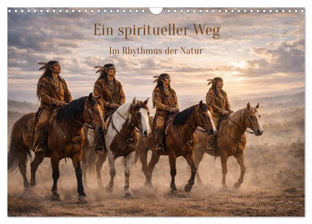 Cover: 9783516750430 | Ein spiritueller Weg. Im Rhythmus der Natur (Wandkalender 2027 DIN...