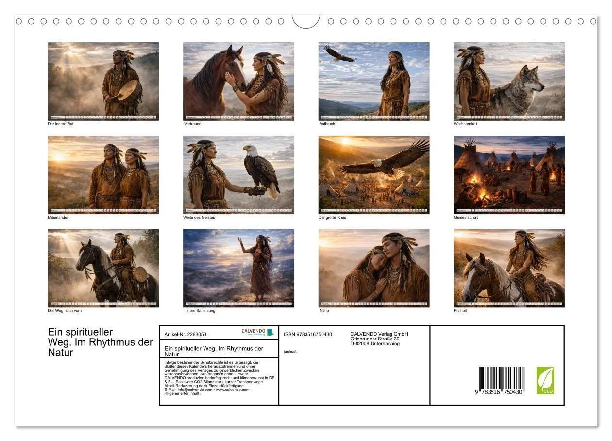 Bild: 9783516750430 | Ein spiritueller Weg. Im Rhythmus der Natur (Wandkalender 2027 DIN...