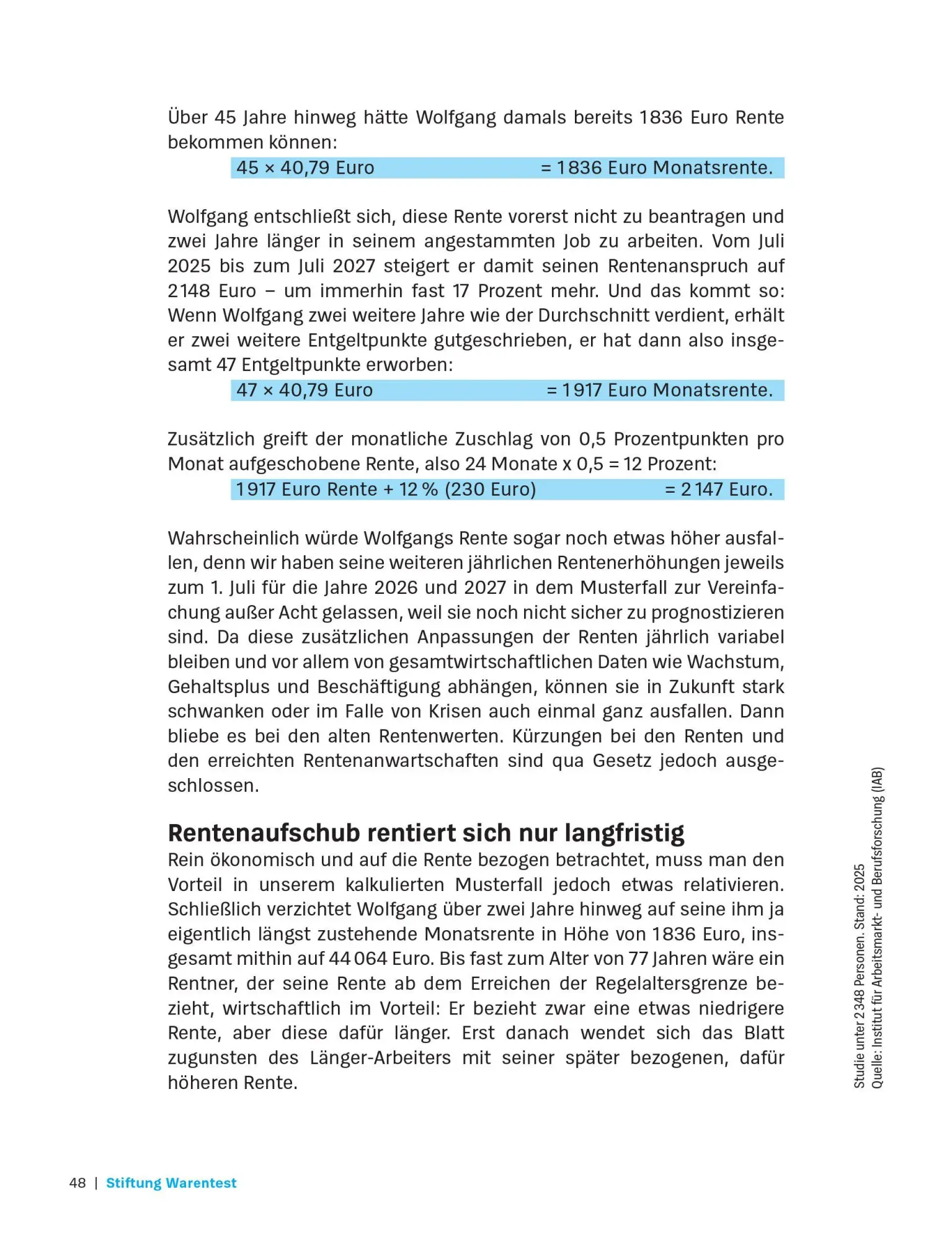 Bild: 9783747110430 | So rechnet sich die Aktivrente | Matthias Kowalski | Taschenbuch