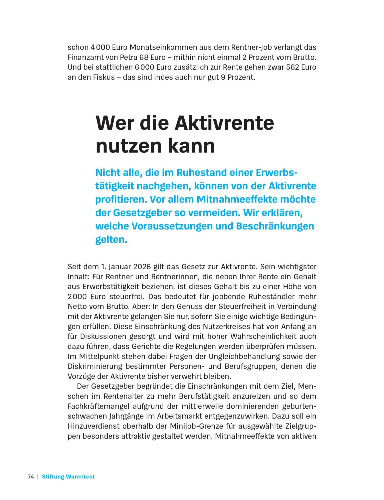 Bild: 9783747110430 | So rechnet sich die Aktivrente | Matthias Kowalski | Taschenbuch