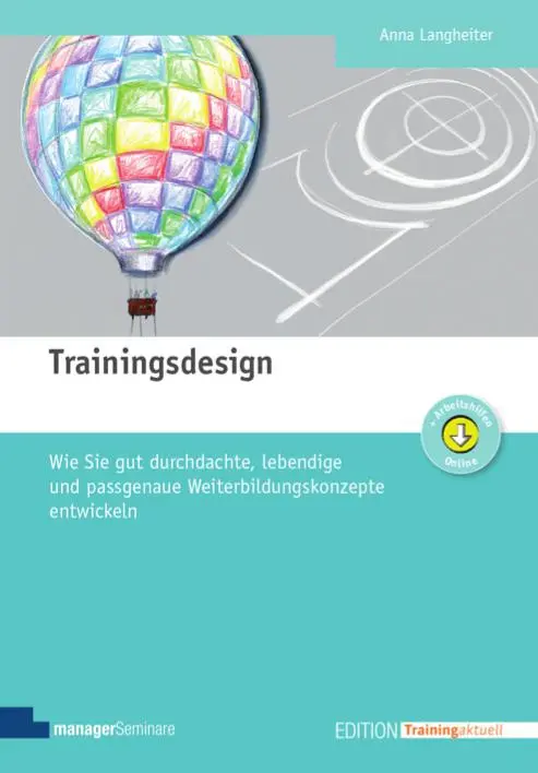 Cover: 9783958910430 | Trainingsdesign | Anna Langheiter | Taschenbuch | 352 S. | Deutsch