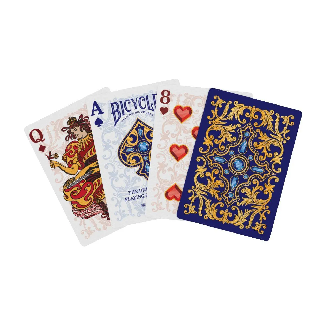 Bild: 73854100530 | Bicycle Royal, Spielkarten 54 Blatt (inkl. 2 Joker), Pokerkarten,...