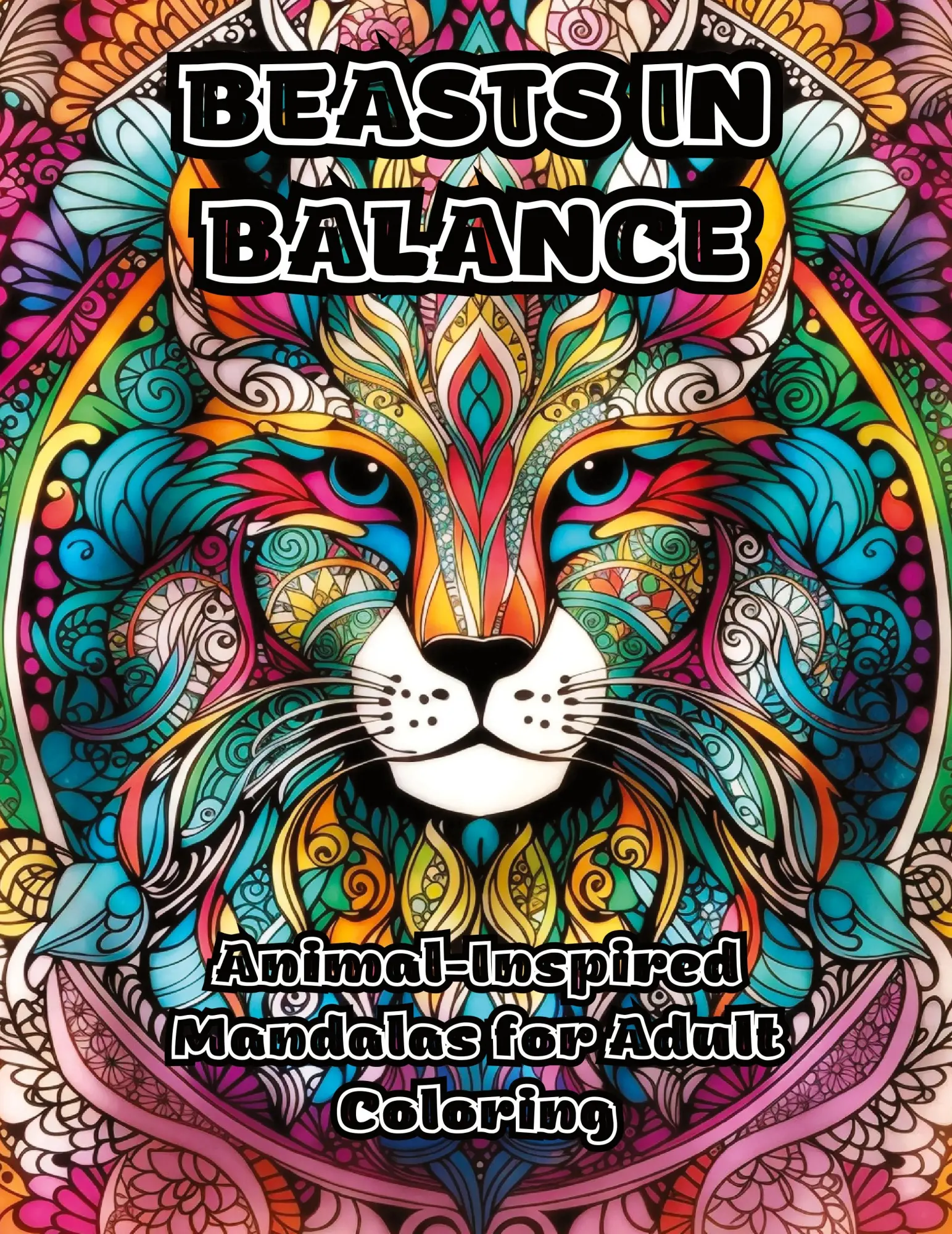 Cover: 9781088270530 | Beasts in Balance | Animal-Inspired Mandalas for Adult Coloring | Buch