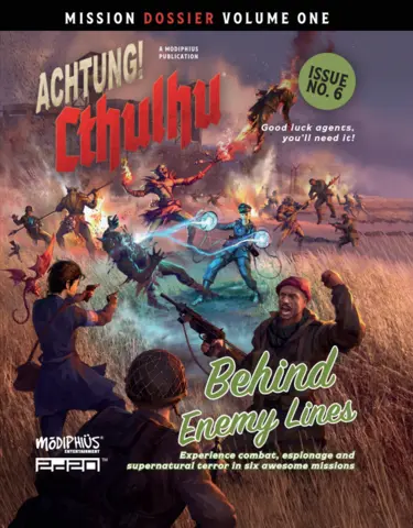 Cover: 9781802810530 | Achtung! Cthulhu 2d20: Mission Dossier 1 - Behind Enemy Lines