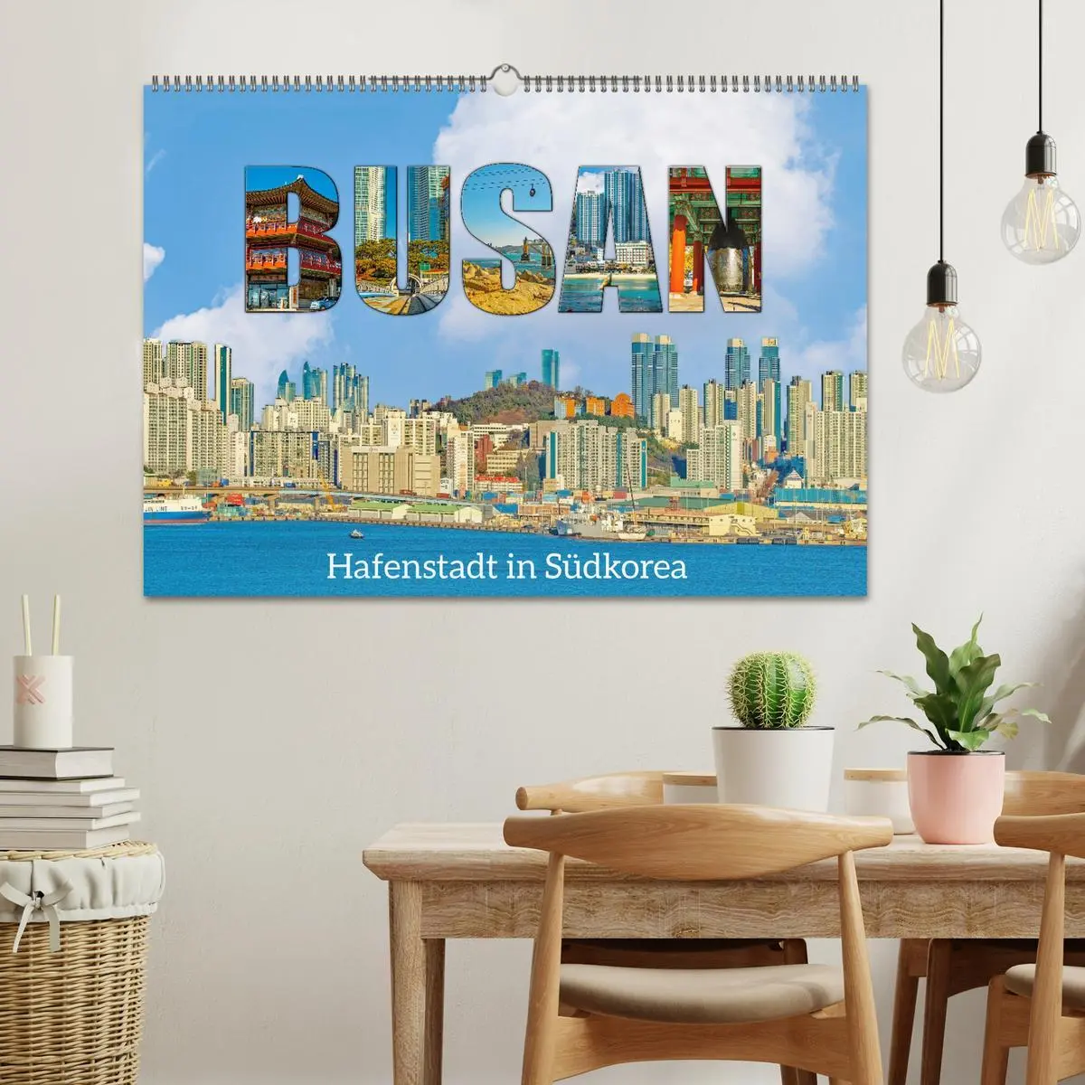 Bild: 9783457410530 | Busan - Hafenstadt in Südkorea (Wandkalender 2026 DIN A2 quer),...