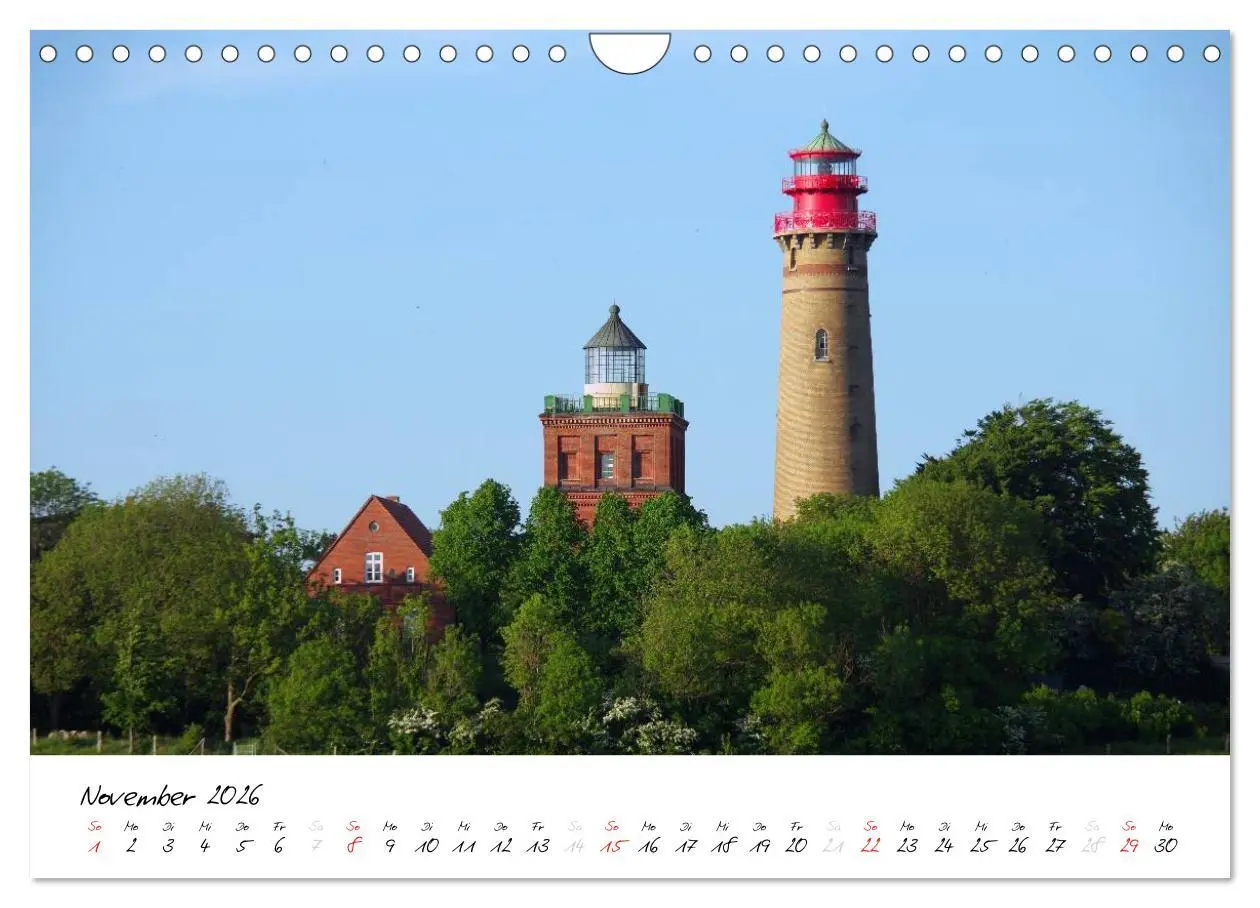 Bild: 9783516120530 | Leuchttürme PUR (Wandkalender 2026 DIN A4 quer), CALVENDO...