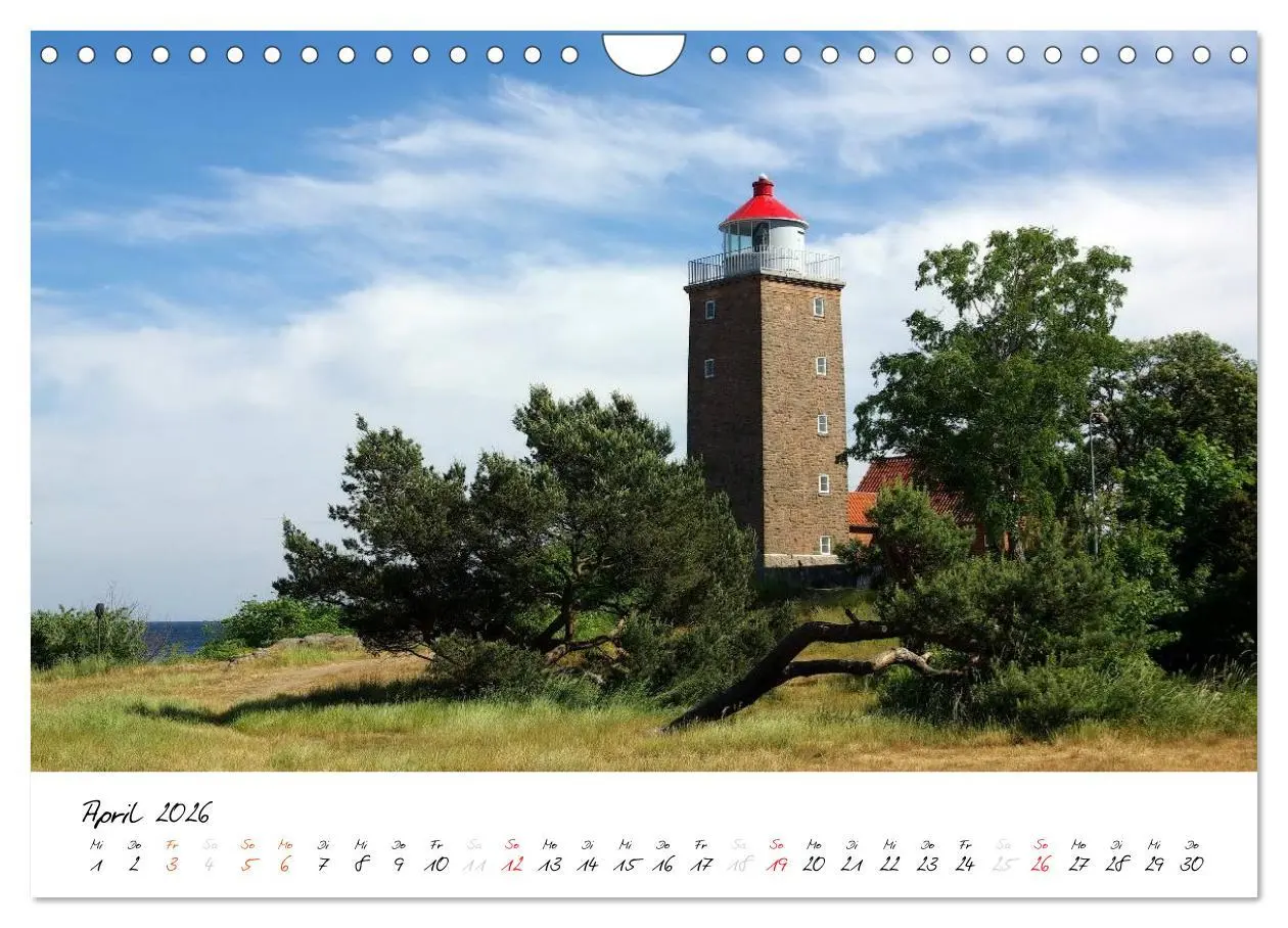 Bild: 9783516120530 | Leuchttürme PUR (Wandkalender 2026 DIN A4 quer), CALVENDO...