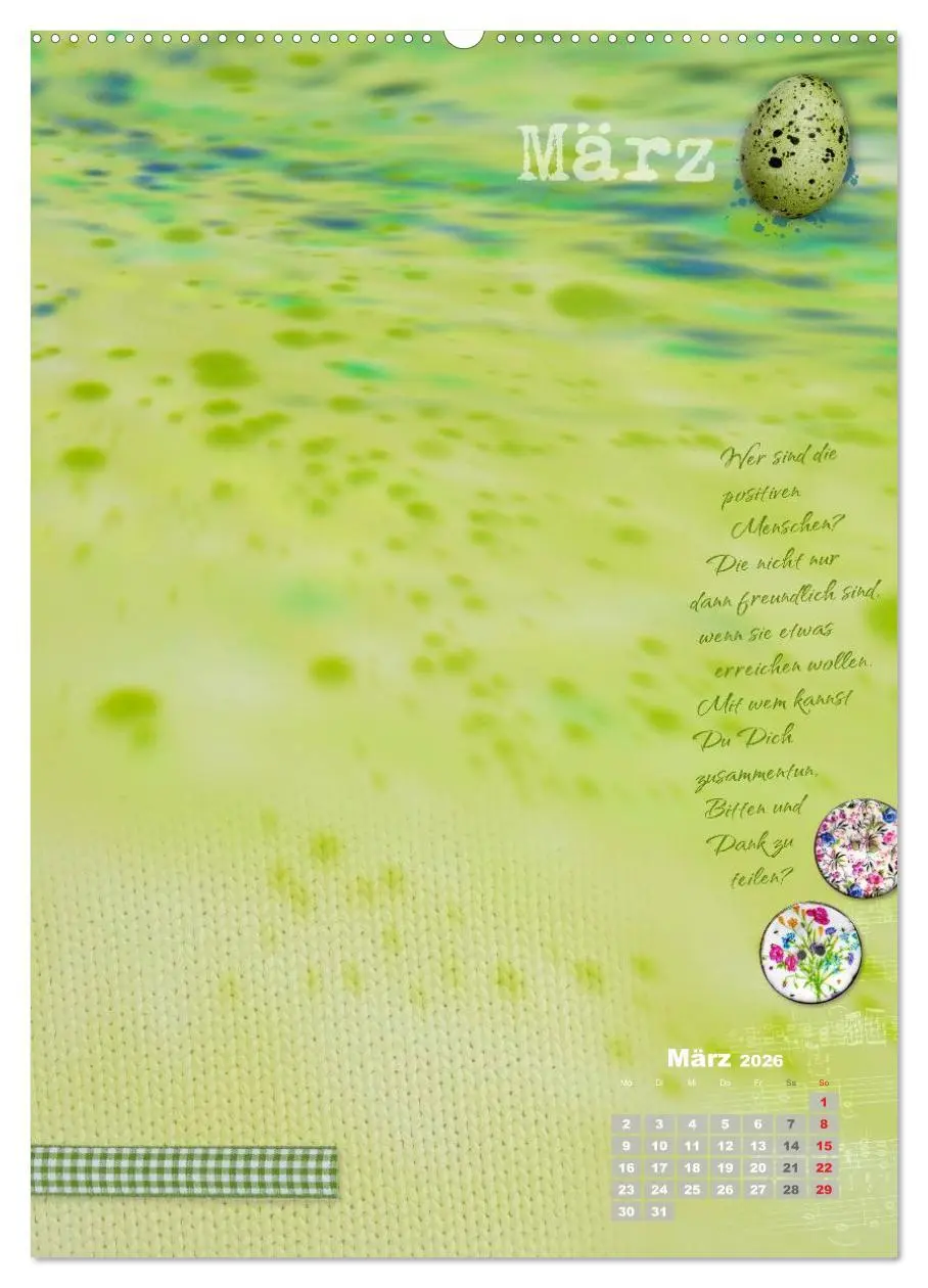 Bild: 9783516430530 | Jahr der Dankbarkeit - Scrapbooking-Kalender (hochwertiger Premium...