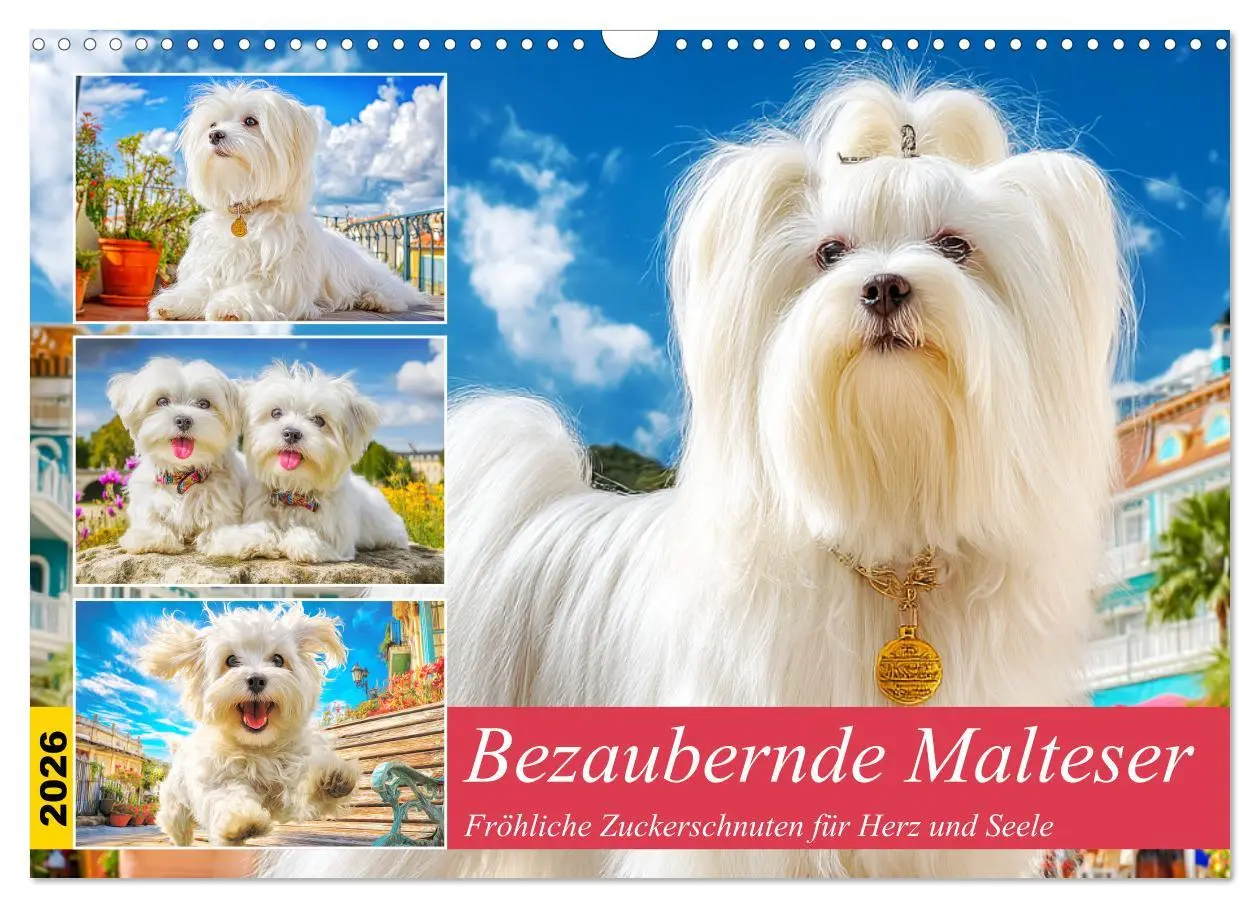 Cover: 9783516500530 | Bezaubernde Malteser. Fröhliche Zuckerschnuten für Herz und Seele...