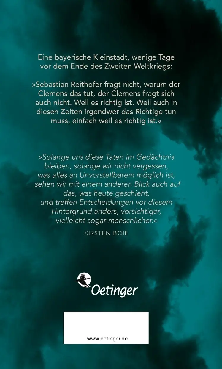 Rückseite: 9783751200530 | Dunkelnacht | Kirsten Boie | Buch | 128 S. | Deutsch | 2021 | Oetinger