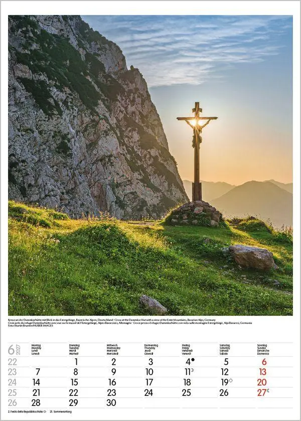 Bild: 9783819300530 | Alpen 2027 | Wandkalender mit Fotos von den Alpen. Format 30 x 42 cm.