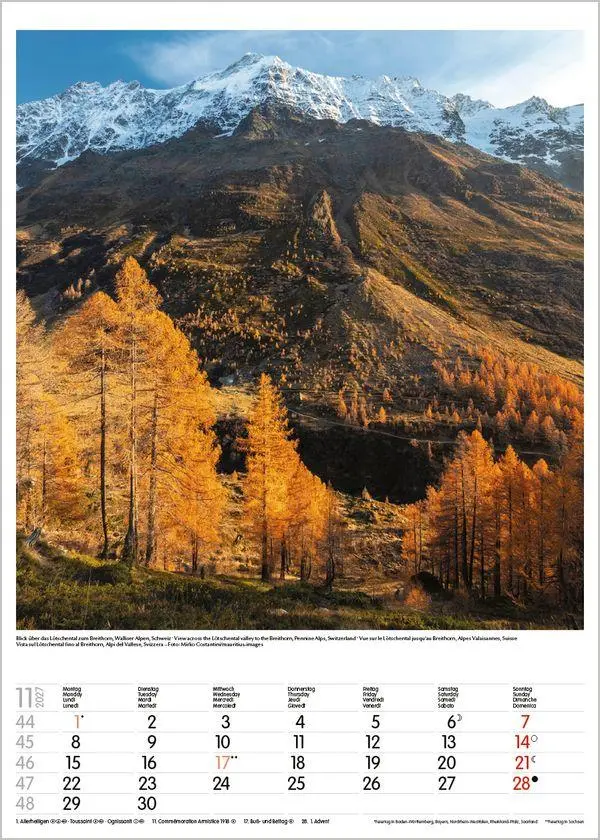 Bild: 9783819300530 | Alpen 2027 | Wandkalender mit Fotos von den Alpen. Format 30 x 42 cm.