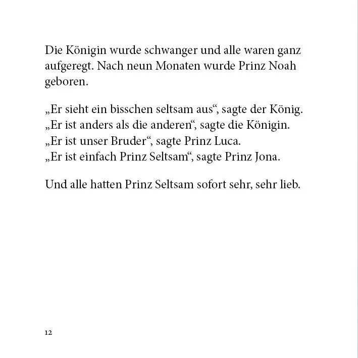 Bild: 9783862560530 | Die Geschichte von Prinz Seltsam - Mini-Ausgabe | Silke Schnee | 34 S.