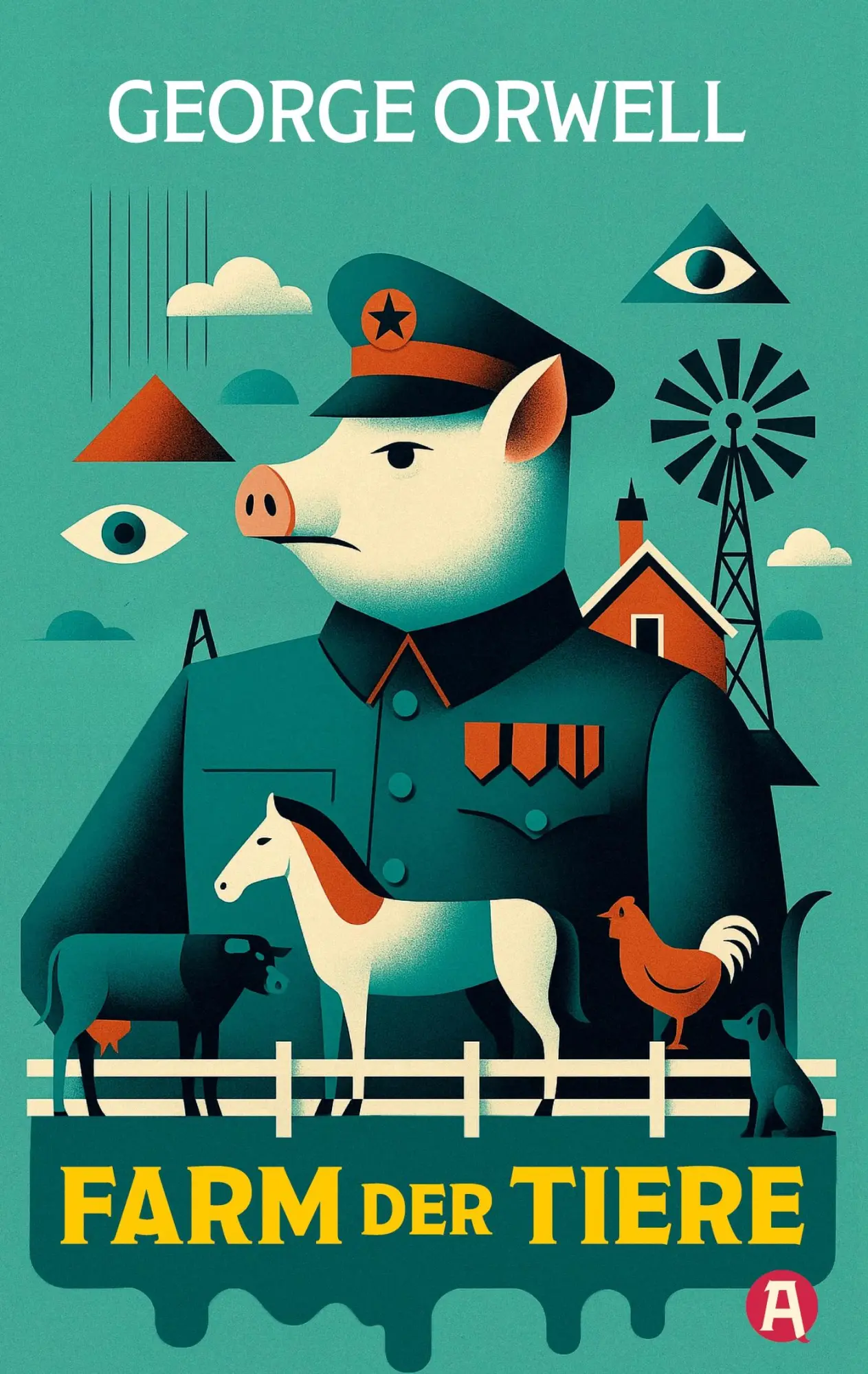 Cover: 9783965450530 | Die Farm der Tiere. Ein Märchen. George Orwell (Neuübersetzung) | Buch