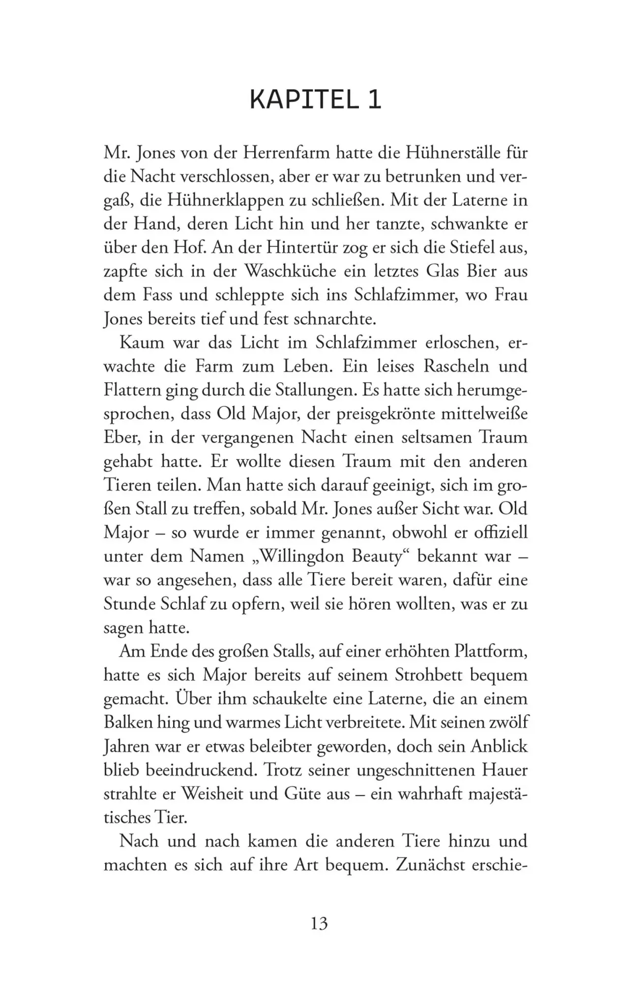 Bild: 9783965450530 | Die Farm der Tiere. Ein Märchen. George Orwell (Neuübersetzung) | Buch