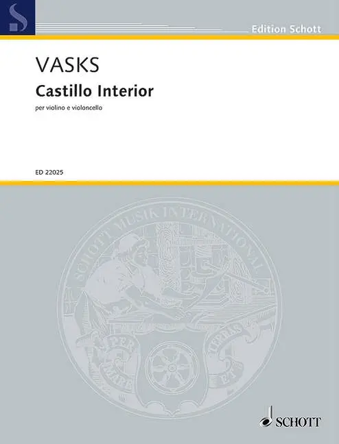 Cover: 9790001200530 | Castillo Interior | Peteris Vasks | Buch | 28 S. | Deutsch | 2015