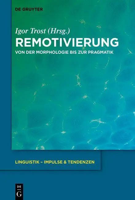 Cover: 9783111030630 | Remotivierung | Igor Trost | Buch | VI | Deutsch | 2023