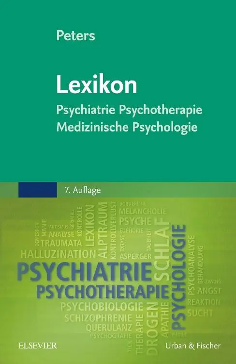 Cover: 9783437150630 | Lexikon Psychiatrie, Psychotherapie, Medizinische Psychologie | Peters