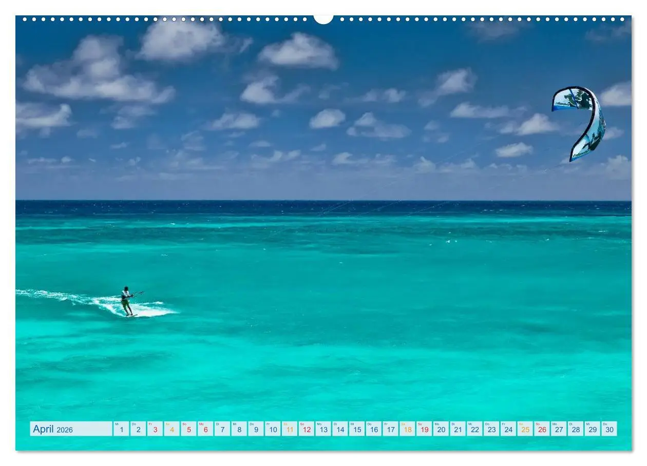 Bild: 9783516040630 | Kitesurfen - über den Wellen (hochwertiger Premium Wandkalender...