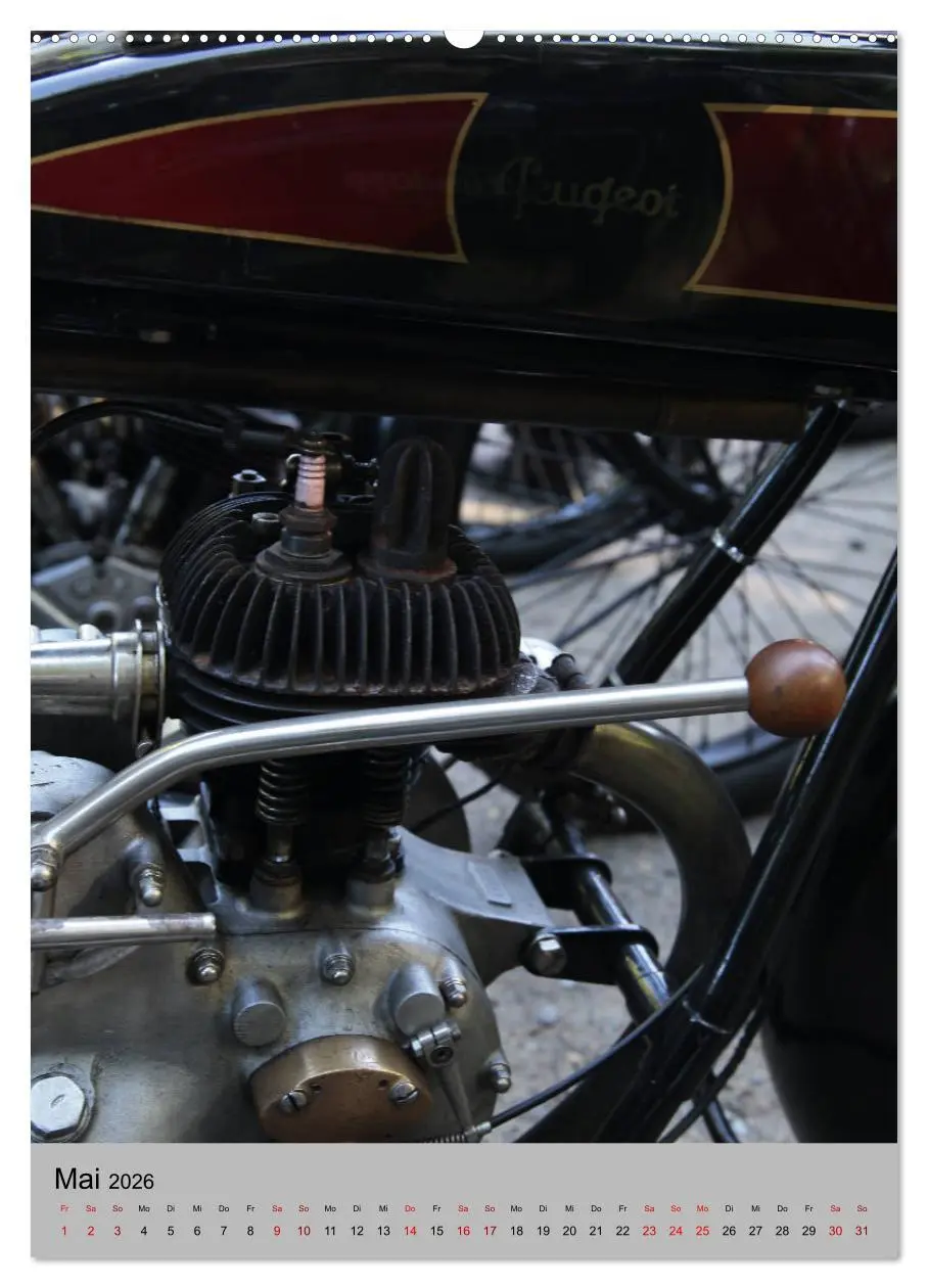 Bild: 9783516420630 | Motorrad Oldtimer - Motoransichten (Wandkalender 2026 DIN A2 hoch),...