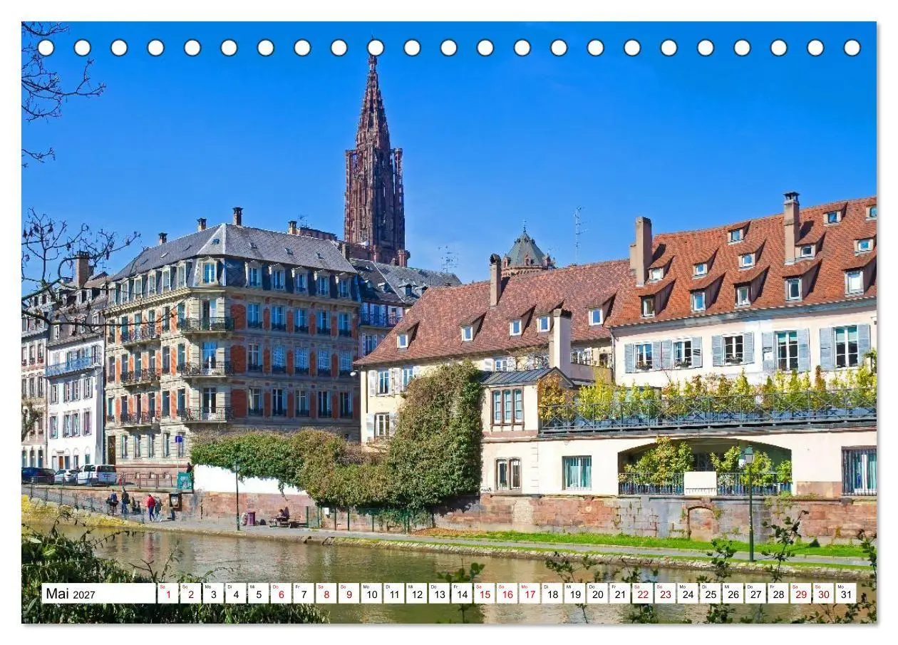 Bild: 9783516800630 | Straßburg - Geschichte und Flair im Herzen Europas (Tischkalender...