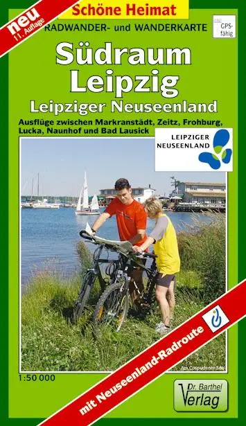 Cover: 9783895910630 | Radwander- und Wanderkarte Südraum Leipzig 1 : 50 000 | (Land-)Karte