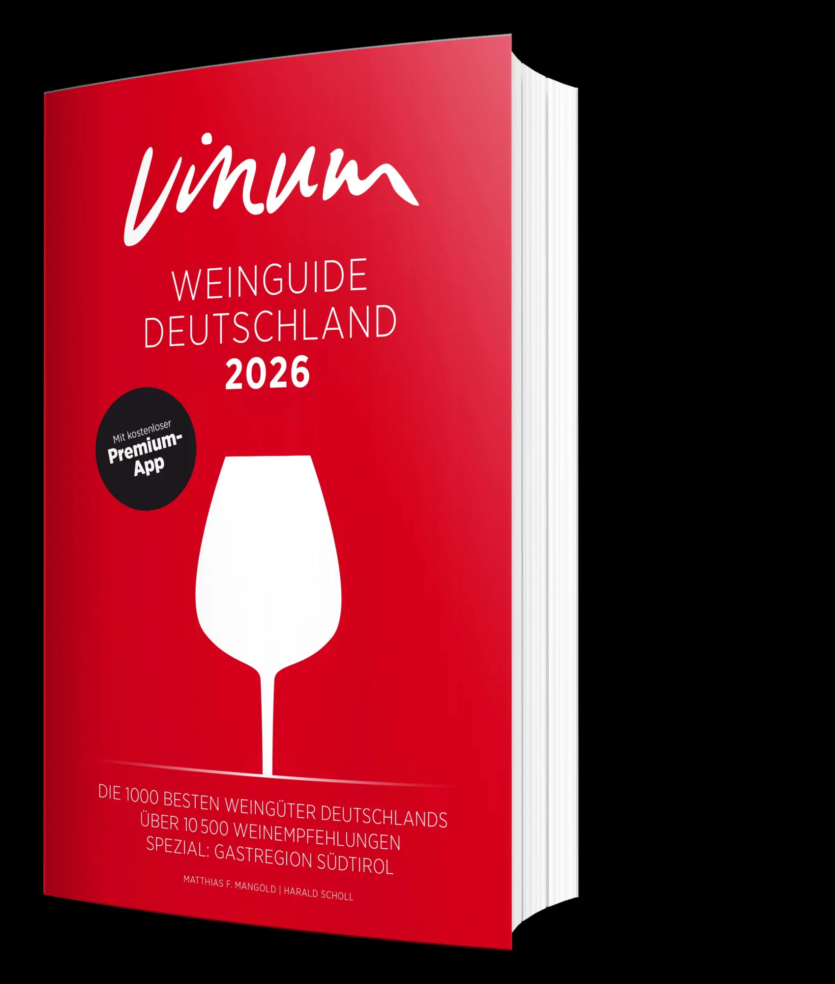Cover: 9783989510630 | Vinum Weinguide Deutschland 2026 | Matthias F/Scholl, Harald Mangold