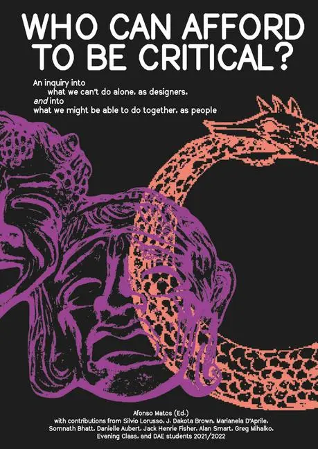 Cover: 9789083270630 | Who Can Afford to Be Critical? | Afonso Matos | Taschenbuch | Englisch