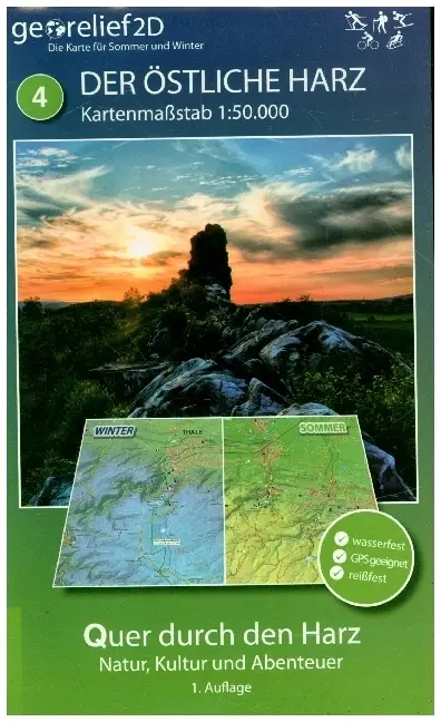 Cover: 4251405900730 | Wanderkarte Der Östliche Harz 1:50.000 | André Markgraf (u. a.) | 2020
