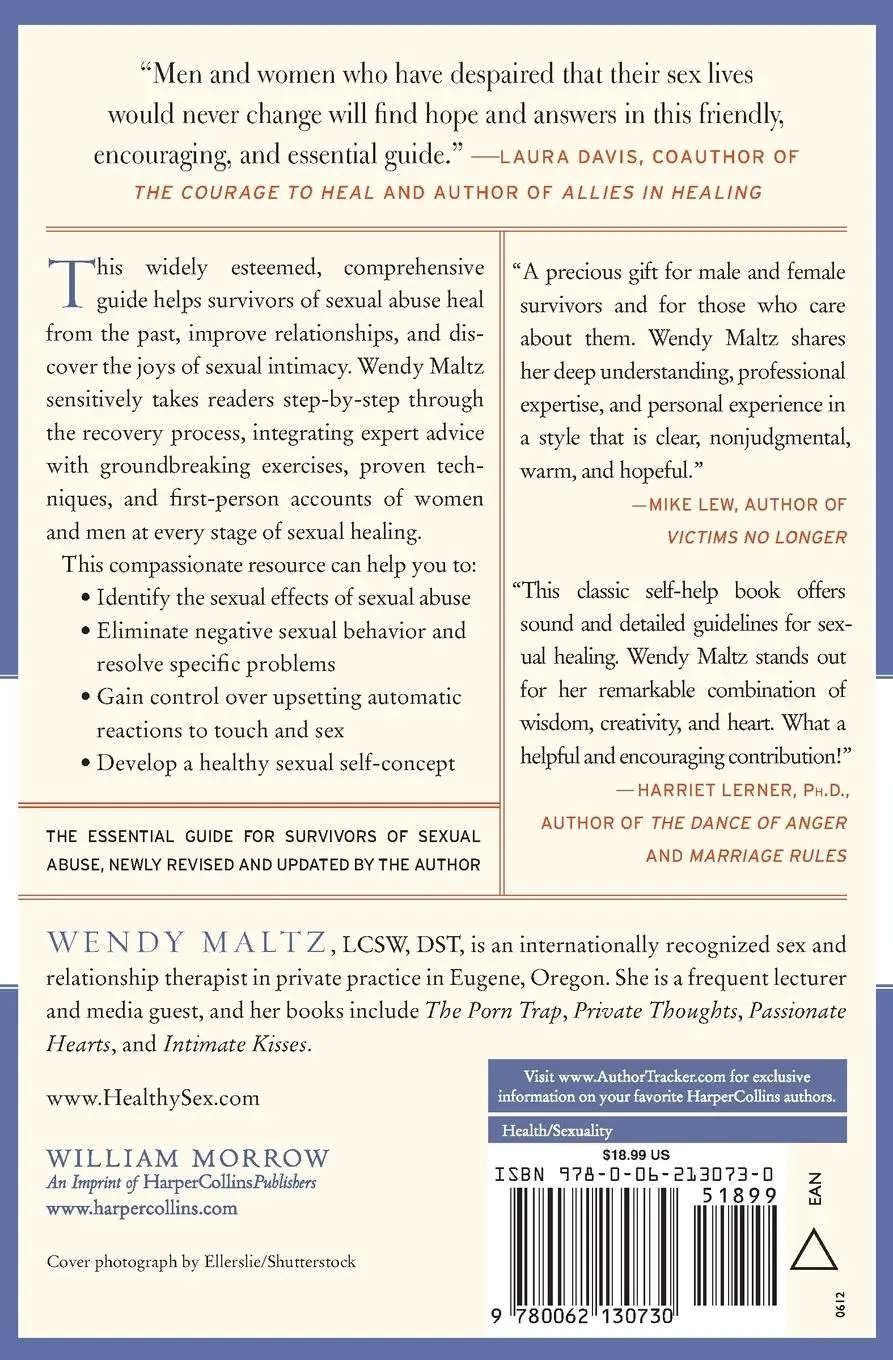 Rückseite: 9780062130730 | Sexual Healing Journey, The | Wendy Maltz | Taschenbuch | Englisch