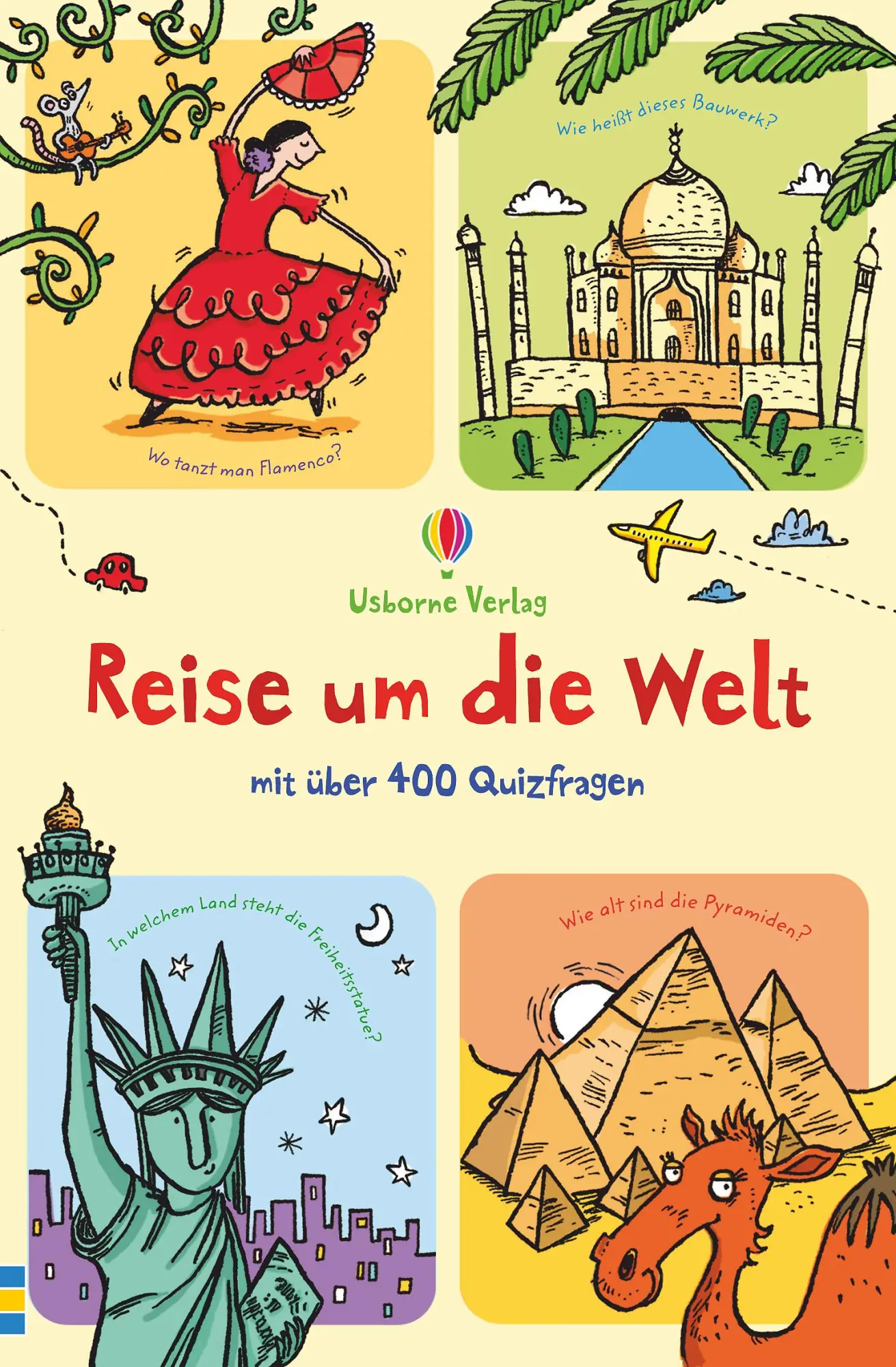 Cover: 9781789410730 | Reise um die Welt | mit über 400 Quizfragen | Simon Tudhope (u. a.)