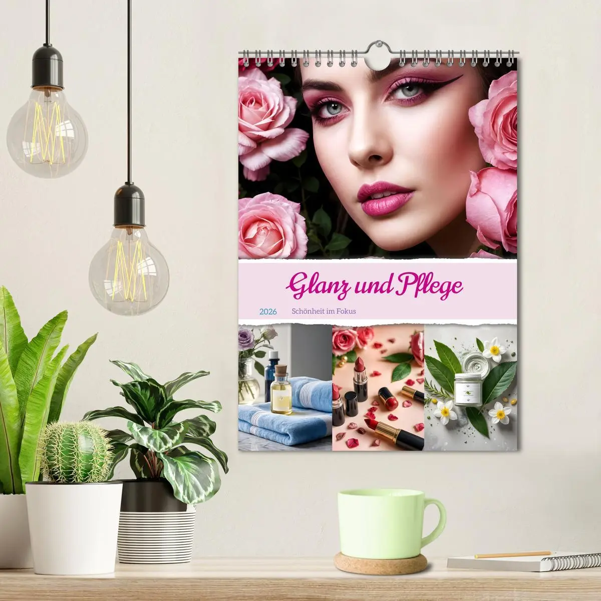 Bild: 9783457250730 | Glanz und Pflege - Schönheit im Fokus (Wandkalender 2026 DIN A4...