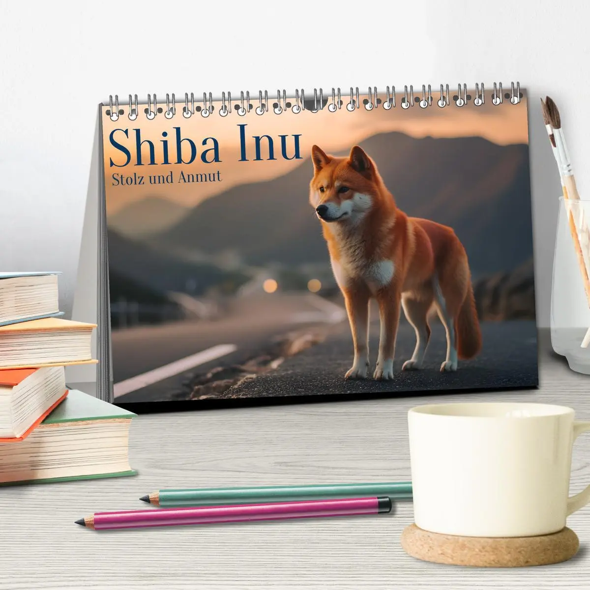Bild: 9783457490730 | Shiba Inu - Stolz und Anmut (Tischkalender 2026 DIN A5 quer),...